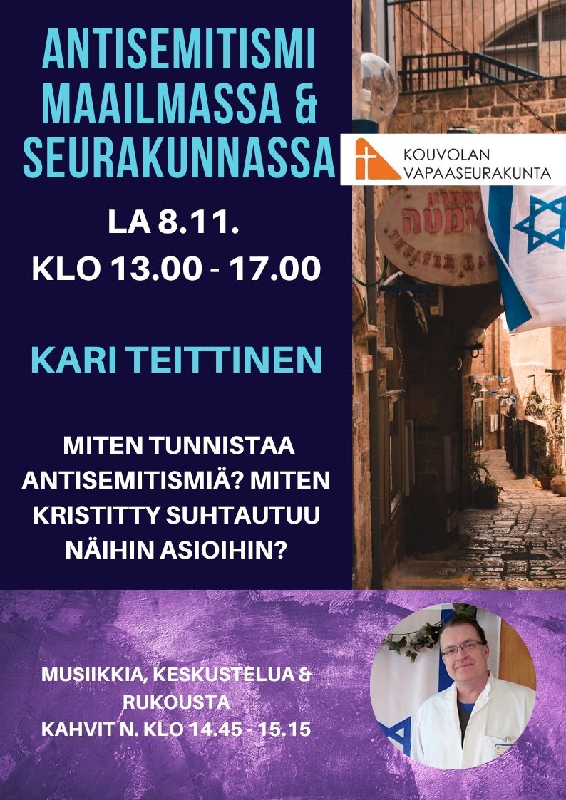 Antisemitismi maailmassa & seurakunnassa